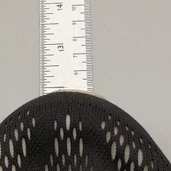 Nike Mens LunarGlide 7 Lace Up Sneakers‎ Black White Low Top Round Toe 8.5 - Picture 6 of 10